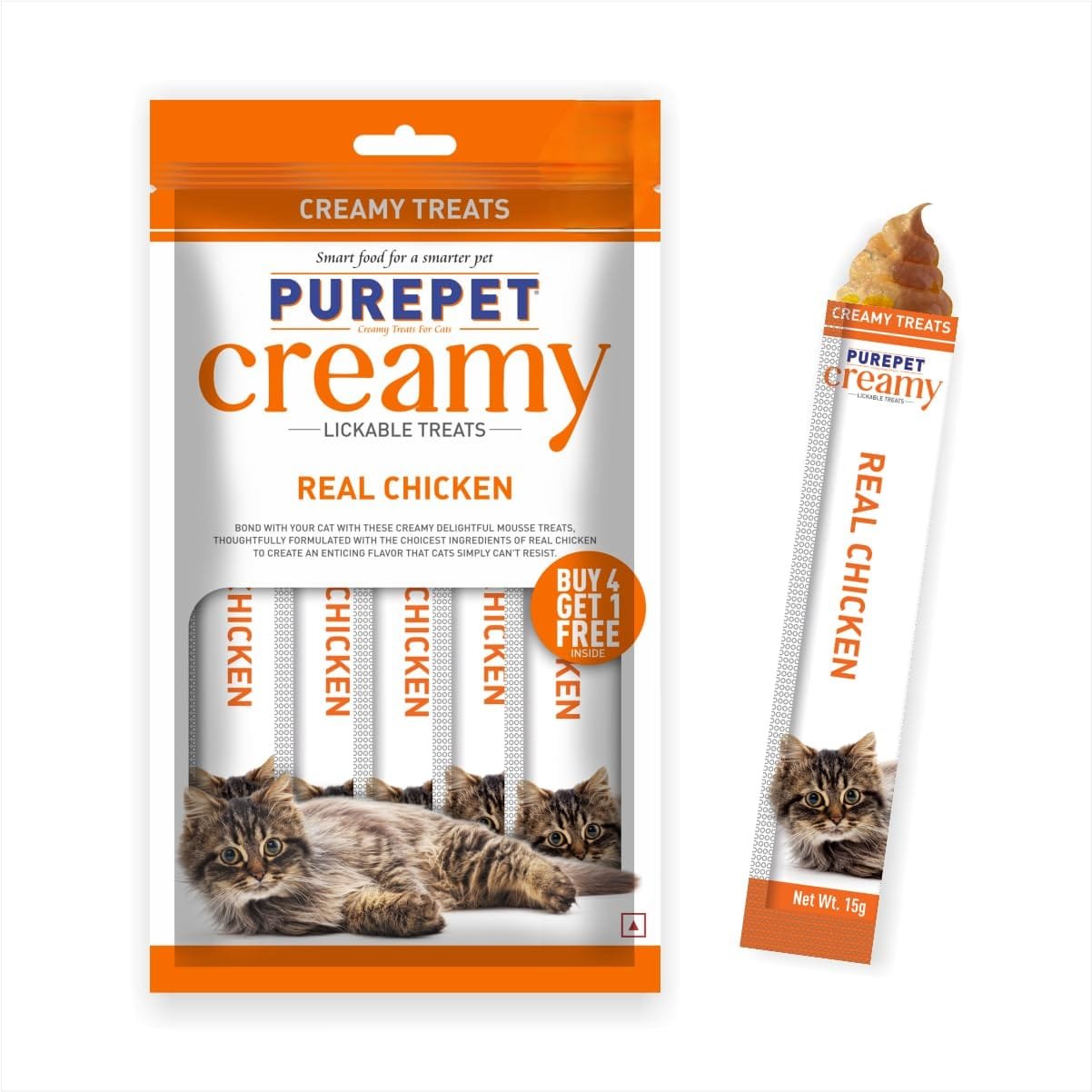 purepet cat treat PUREPET CREAMY TREAT - Image 1